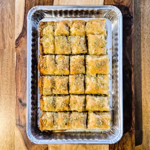 Pistachio Baklava by Conesus Lake Bakery